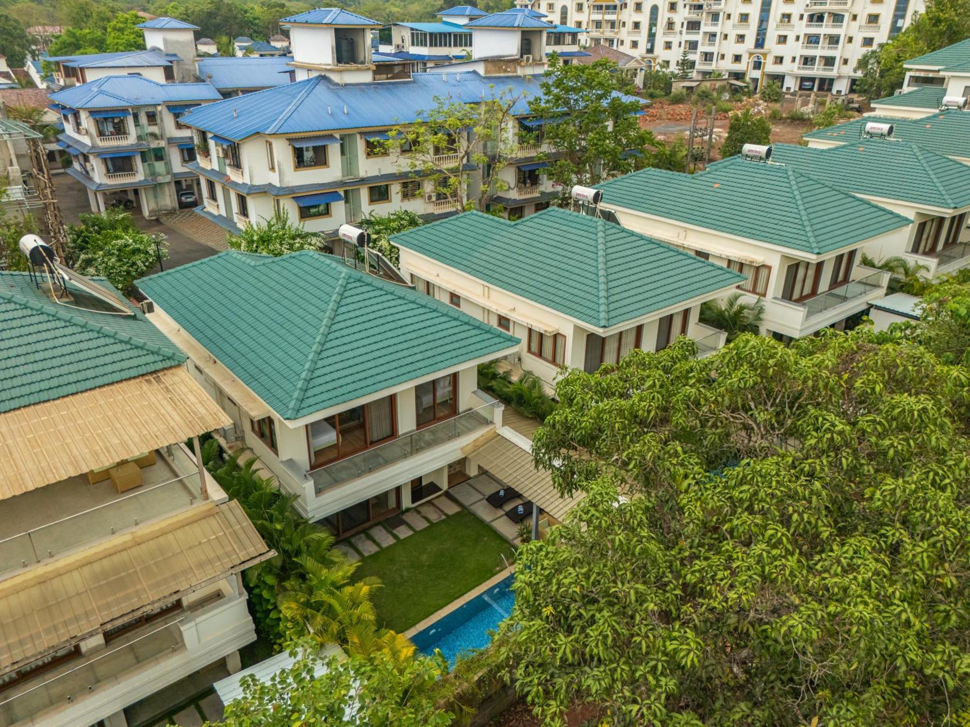 Elivaas 3 Bhk With Pvt Pool - Azalea Villa Siolim Eksteriør billede