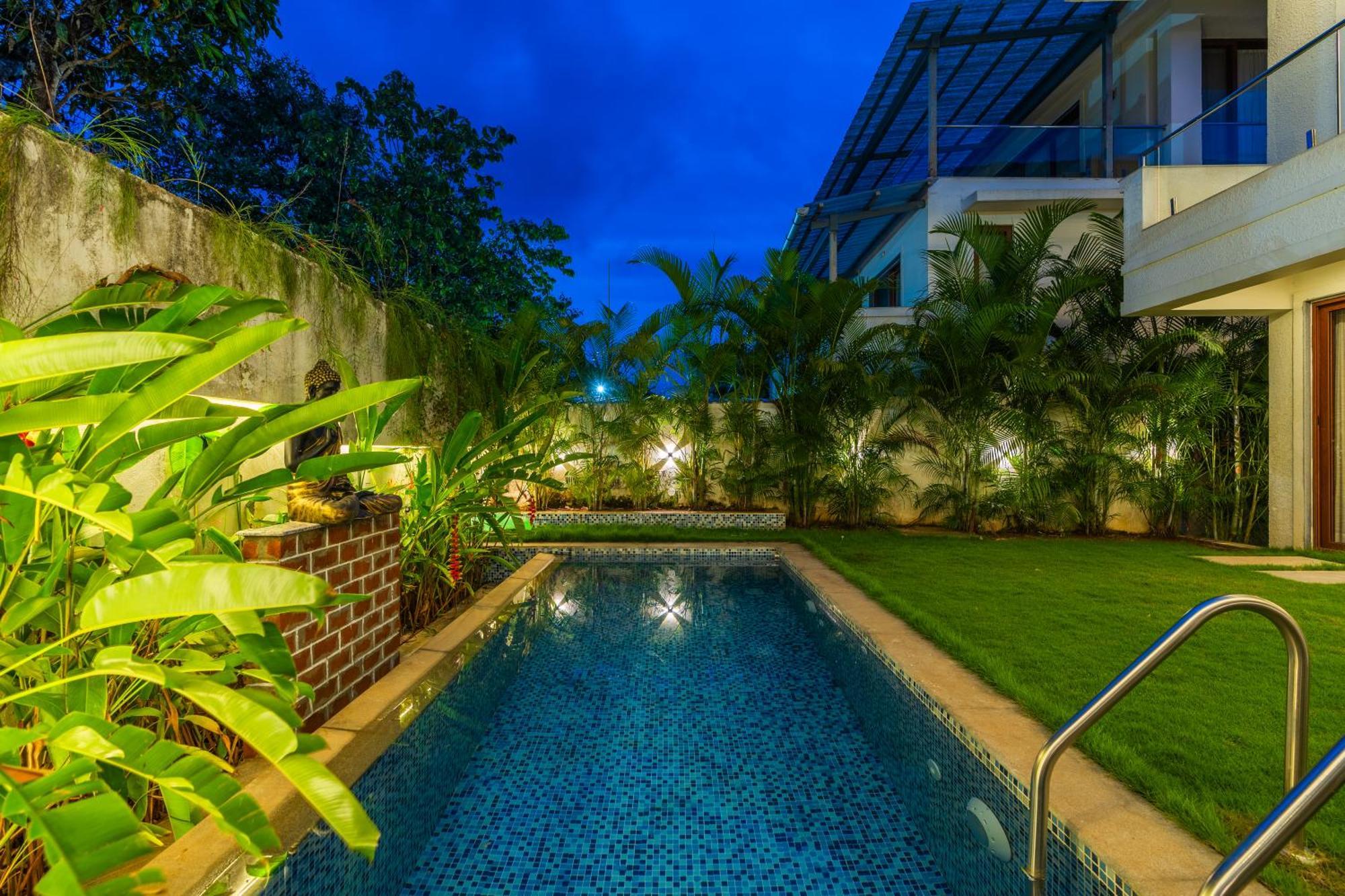 Elivaas 3 Bhk With Pvt Pool - Azalea Villa Siolim Eksteriør billede