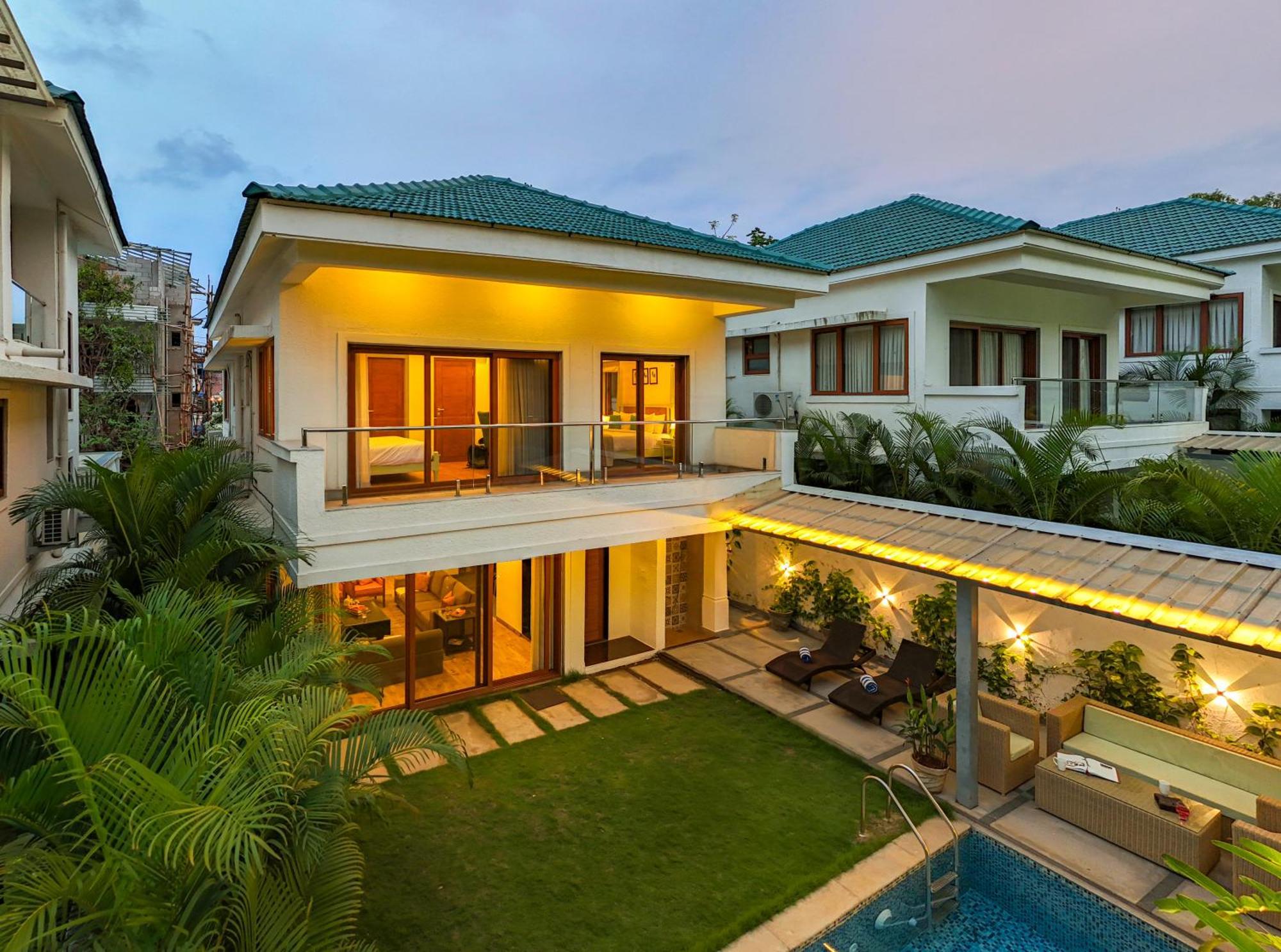 Elivaas 3 Bhk With Pvt Pool - Azalea Villa Siolim Eksteriør billede
