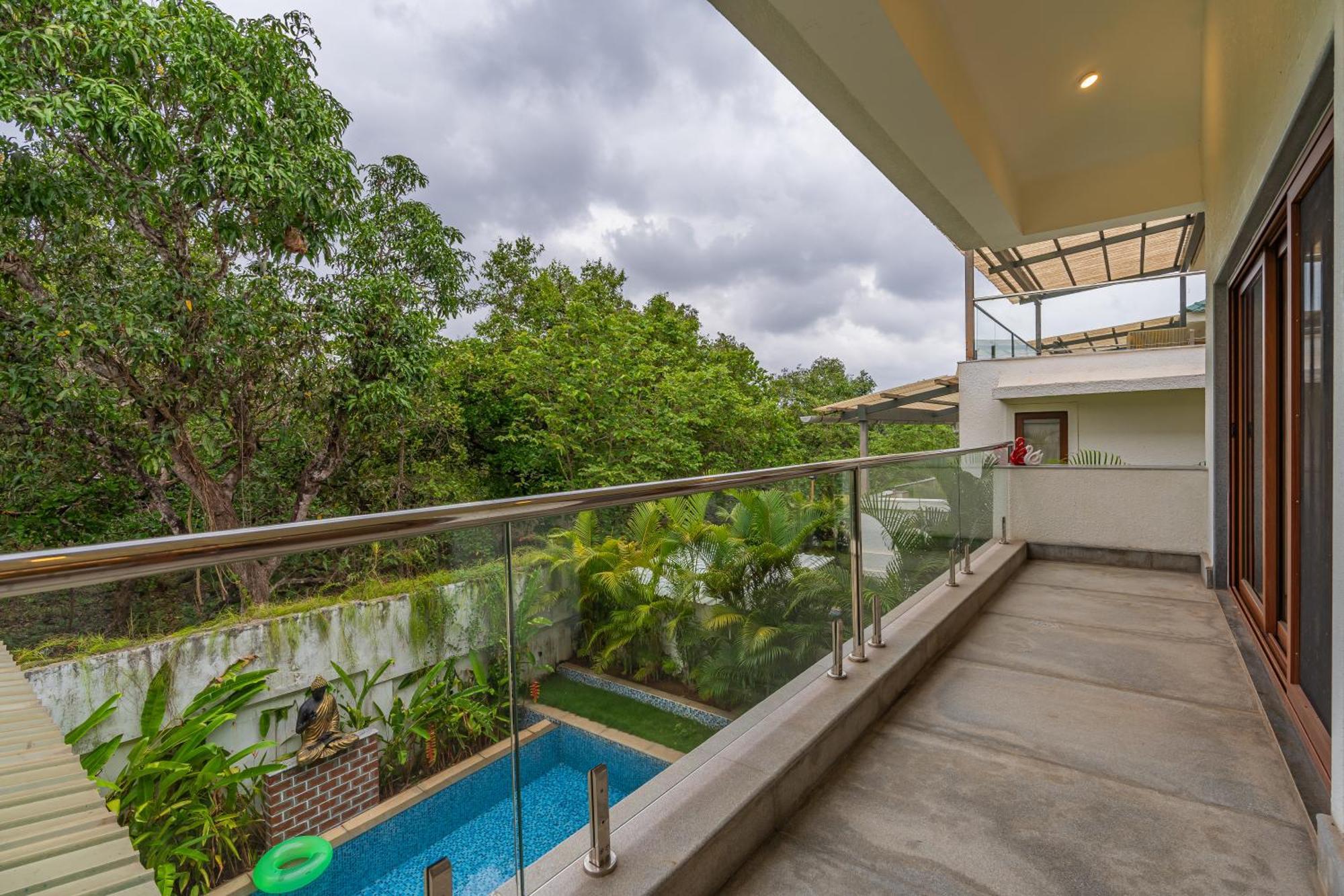 Elivaas 3 Bhk With Pvt Pool - Azalea Villa Siolim Eksteriør billede