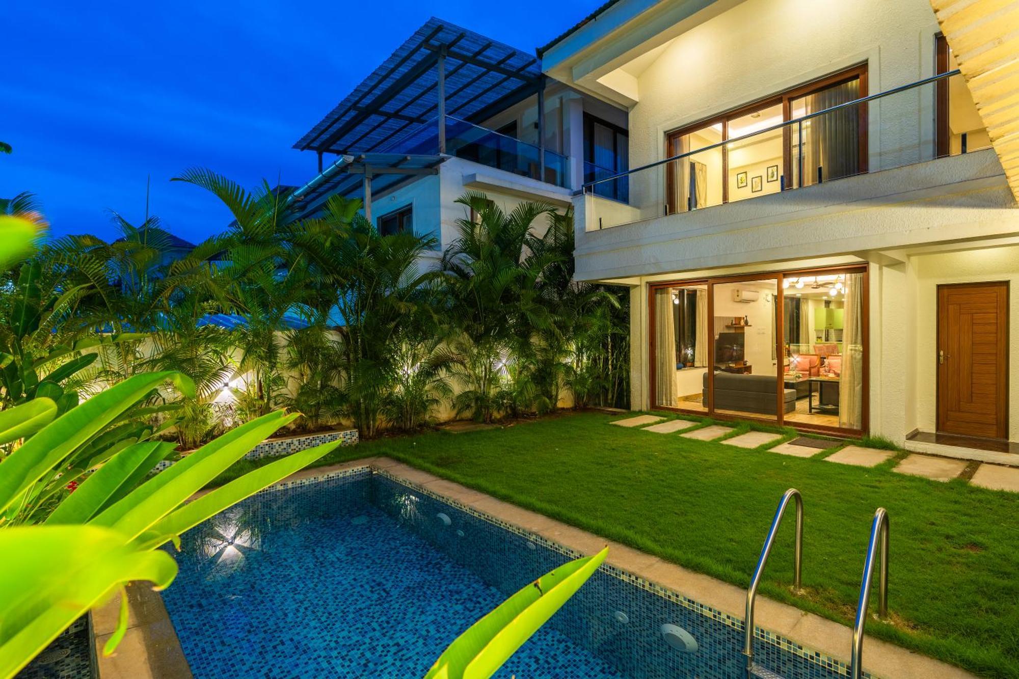 Elivaas 3 Bhk With Pvt Pool - Azalea Villa Siolim Eksteriør billede