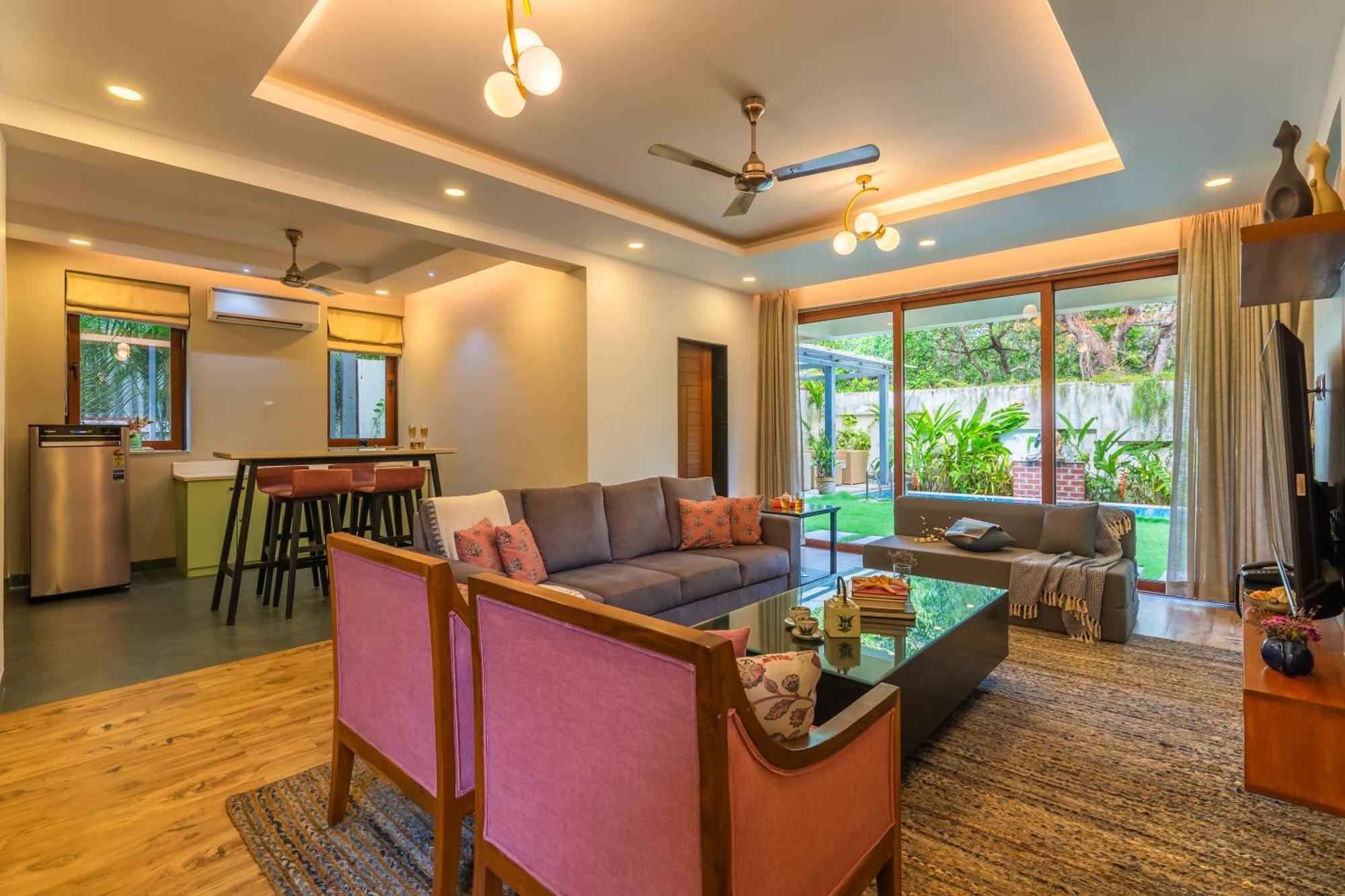 Elivaas 3 Bhk With Pvt Pool - Azalea Villa Siolim Eksteriør billede
