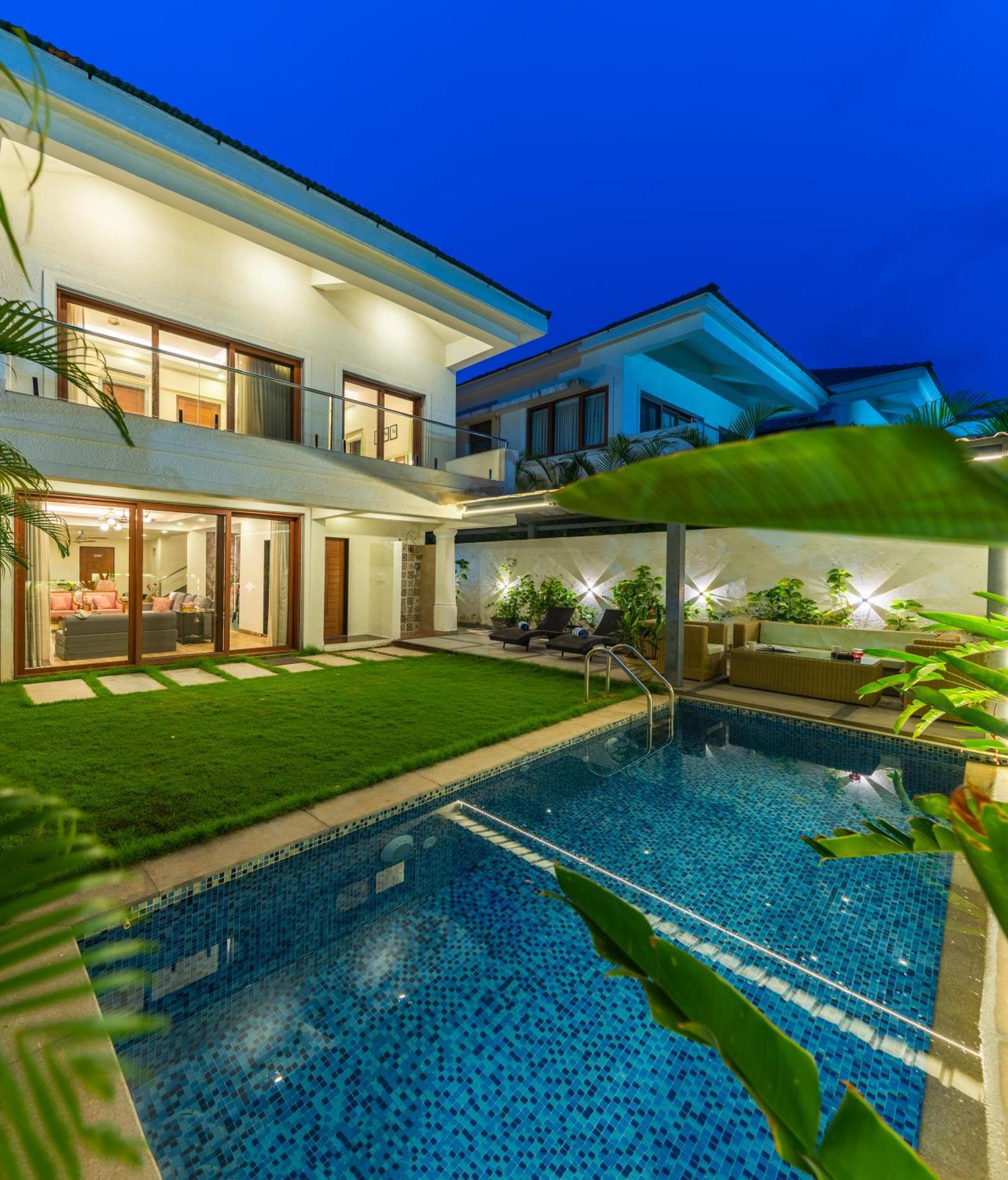 Elivaas 3 Bhk With Pvt Pool - Azalea Villa Siolim Eksteriør billede